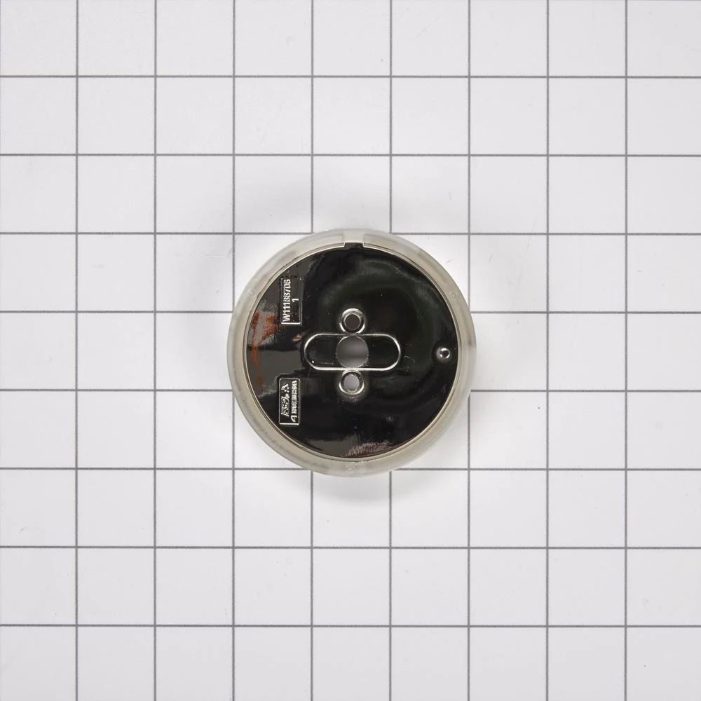 Jennair 3" D Single Bezel For Rise-Style Commercial Range And Rangetop Griddle Knobs - Chrome