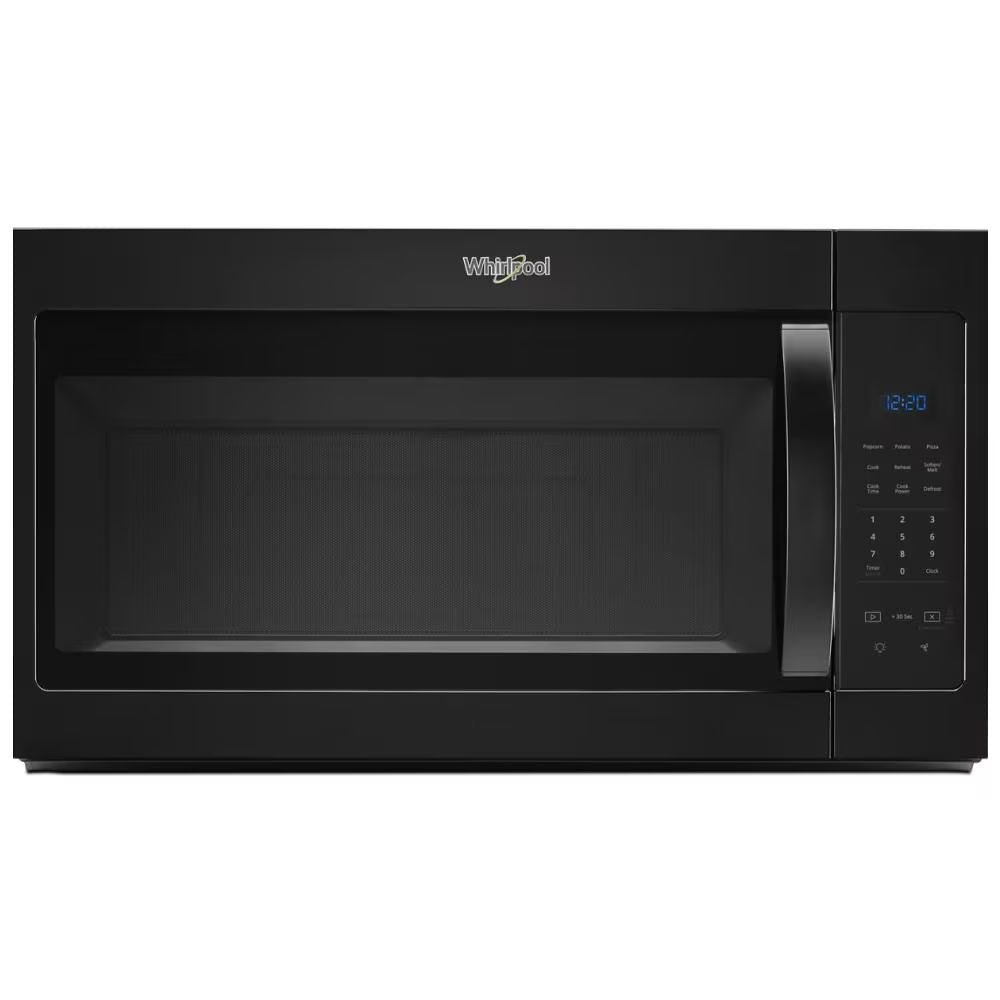 1.7 Cubic Feet Microwave Hood Combination With Electronic Touch Controls - Black