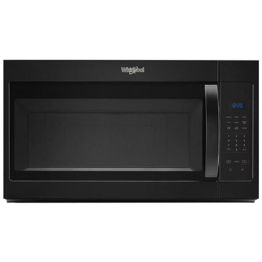 1.7 Cubic Feet Microwave Hood Combination With Electronic Touch Controls - Black