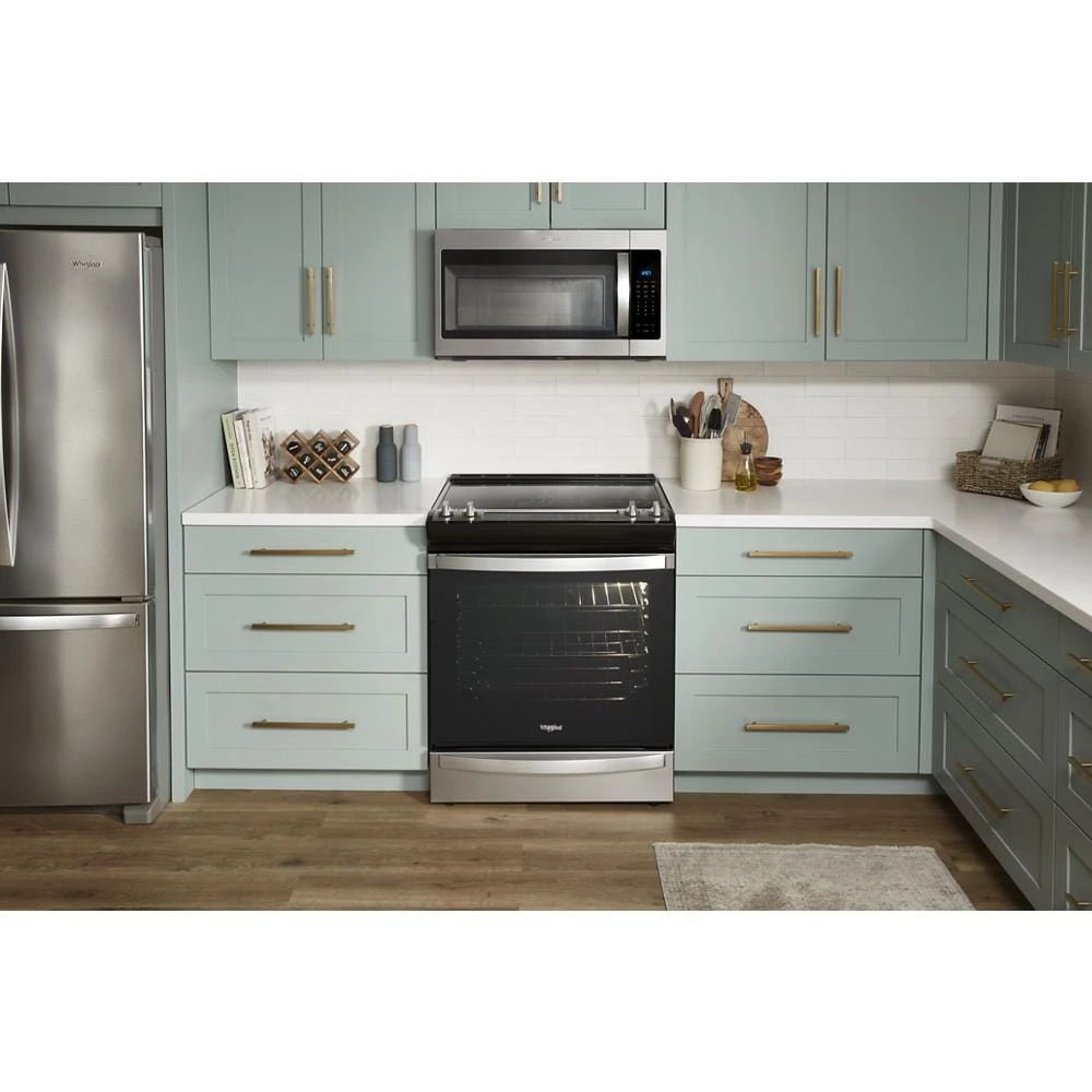 1.9 Cubic Feet Capacity Steam Microwave With Sensor Cooking - Fingerprint Resistant Stainless Steel