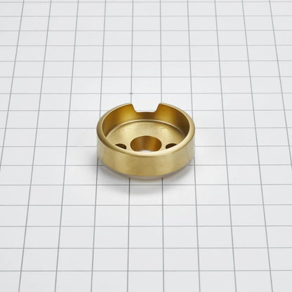 Jennair 3" D Single Bezel For Rise-Style Commercial Range And Rangetop Burner Griddle Knobs For JennAir Ranges - Brass