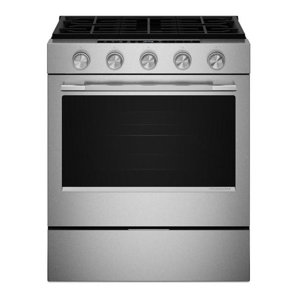 5.0 Cu. Ft. Smart Slide-In Gas Range With Convection Cooking Modes
