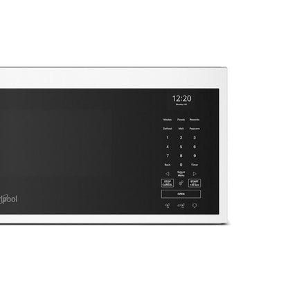 1.1 Cu. Ft. Smart Low Profile Microwave Hood Combination With 450 Crm 4-Speed Venting - White