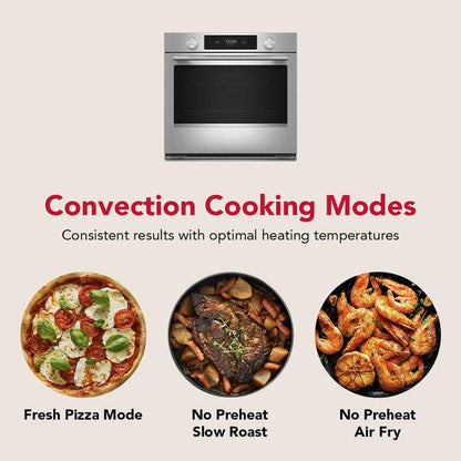 30" Smart Electric Double Wall Oven With Assisted Cooking Modes - Juniper