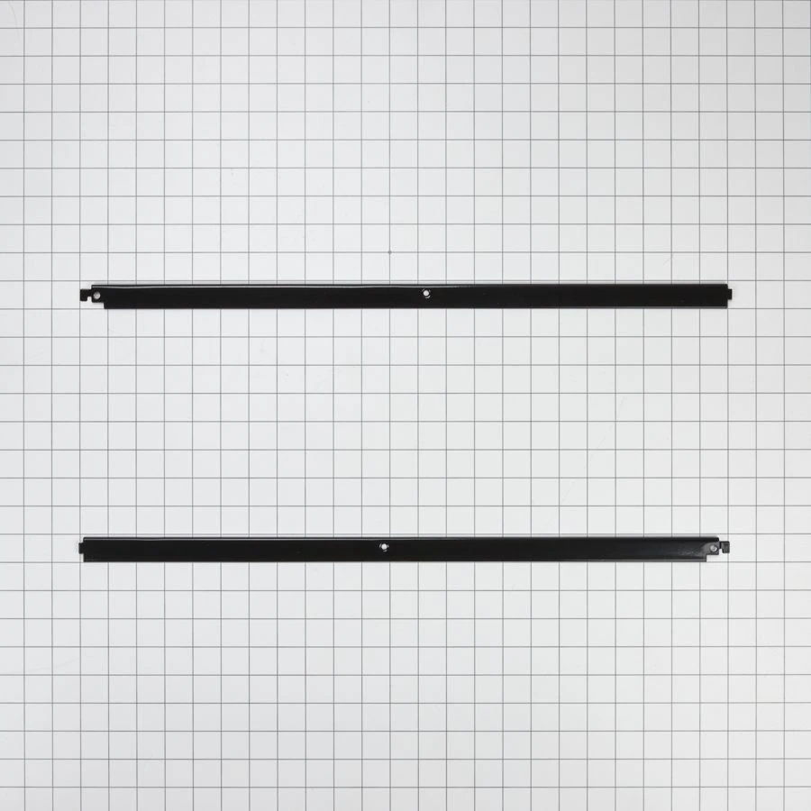 Built-In Oven Side Trim Kit With (2) Trim Pieces, Necessary Mounting Hardware, And Installation Instructions - Black