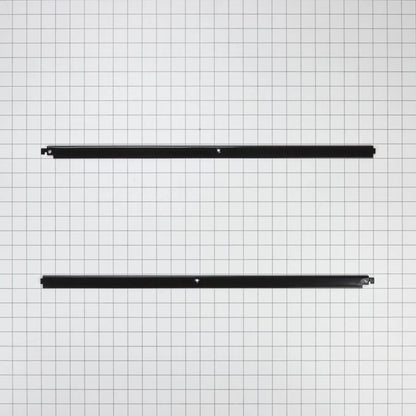 Built-In Oven Side Trim Kit With (2) Trim Pieces, Necessary Mounting Hardware, And Installation Instructions - Black