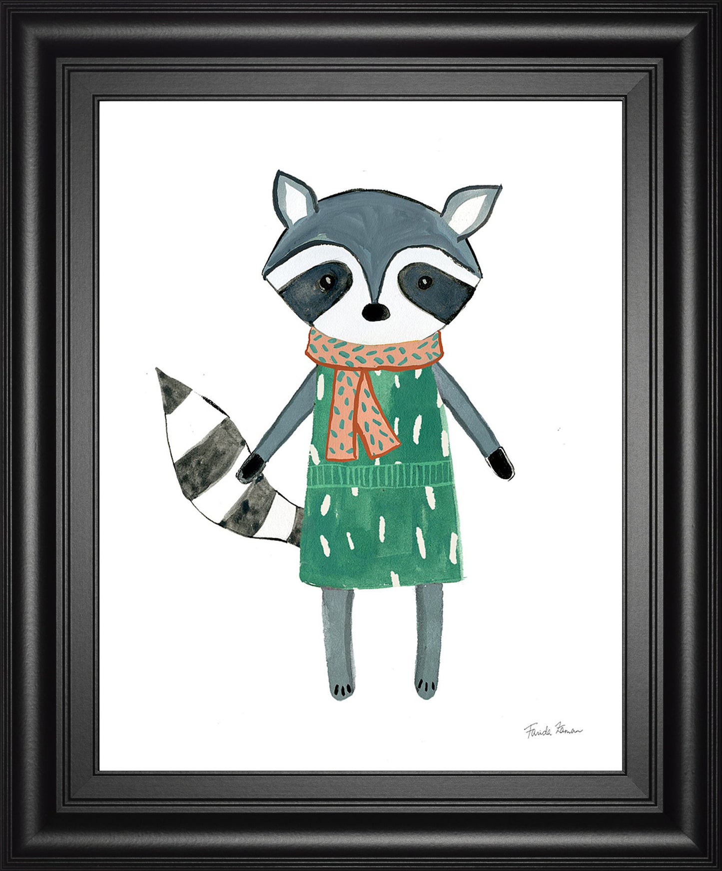 Neighborhood Pals II By Farida Zaman - Framed Print Wall Art