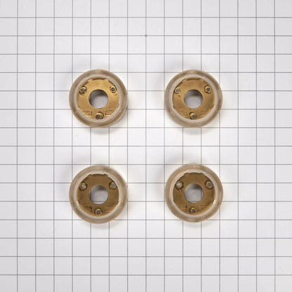 Jennair Bezel (Set Of 4) For Rise-Style Commercial Range And Rangetop Knobs - Brass