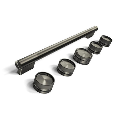 Black Ore Handle And Knob Hardware Accessory Kit For KitchenAid 30" Commercial-Style Induction Range
