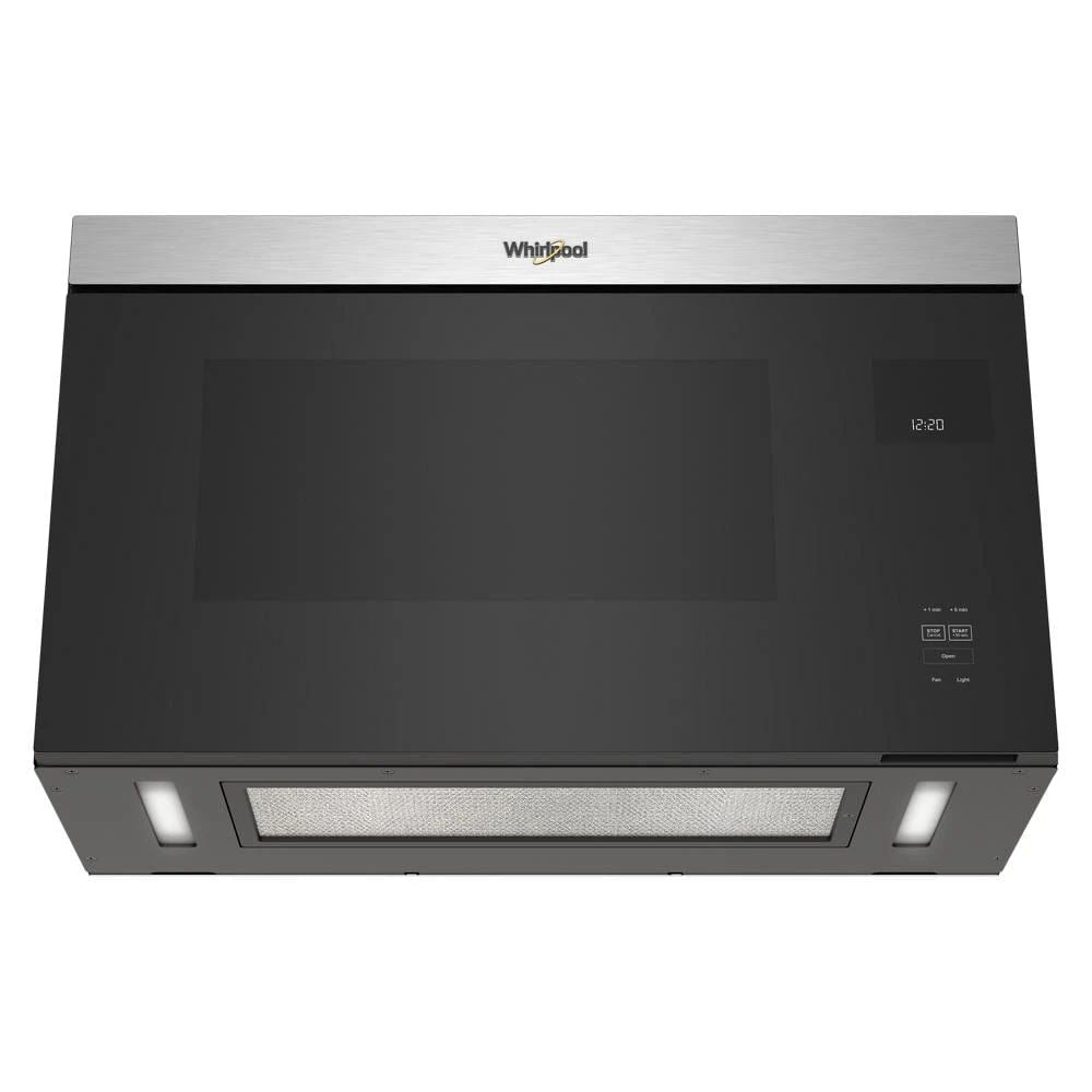 1.1 Cubic Feet Flush Mount Microwave With Turntable-Free Design - Fingerprint Resistant Stainless Steel