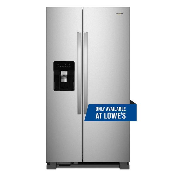 36" Wide Side-By-Side Refrigerator - 24 Cu. Ft.