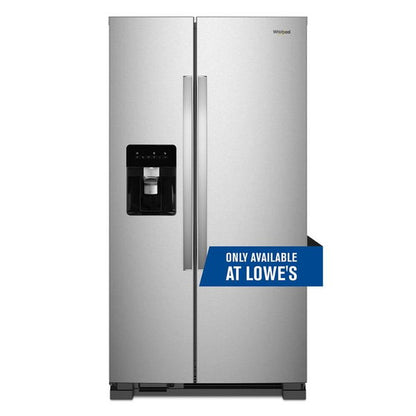 36" Wide Side-By-Side Refrigerator - 24 Cu. Ft.