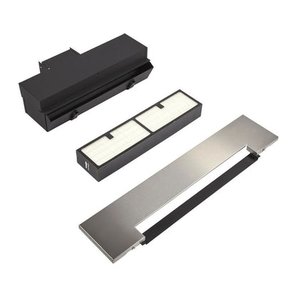 Range Ductless Downdraft Vent Kit, Fits Jes1750Es, Jds1750Es, And Jds1750Ep, Size: 29.8" L X 0.7" W X 6.3" H - Stainless Steel