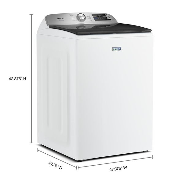 5.2 Cu. Ft. Pet Pro Top Load Agitator Washer With Extra Power And Sanitize Cycle With Oxi - White