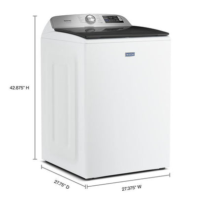5.2 Cu. Ft. Pet Pro Top Load Agitator Washer With Extra Power And Sanitize Cycle With Oxi - White
