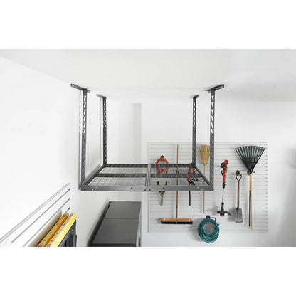 Overhead Gearloft Storage Rack 4X4 Feet - Hammered Granite