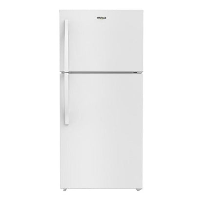 Whirlpool 30" Wide Top Freezer Refrigerator With Total Coverage Cooling, 19 Cu. Ft., Reversible doors - White