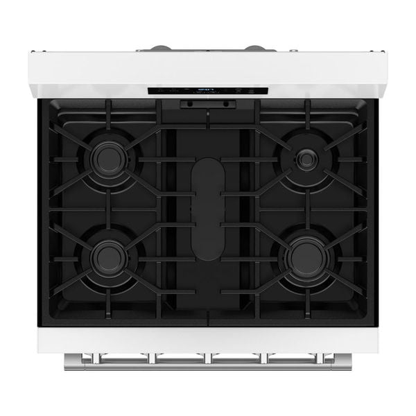 30" Wide Gas Range With No Preheat Air Fry And Air Baking - 5.0 Cu. Ft. - White