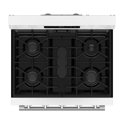 30" Wide Gas Range With No Preheat Air Fry And Air Baking - 5.0 Cu. Ft. - White