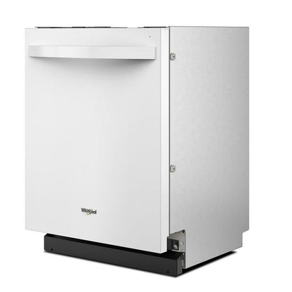 44 dBA Ada Compliant Dishwasher Flush With Cabinets With 3rd Rack - White