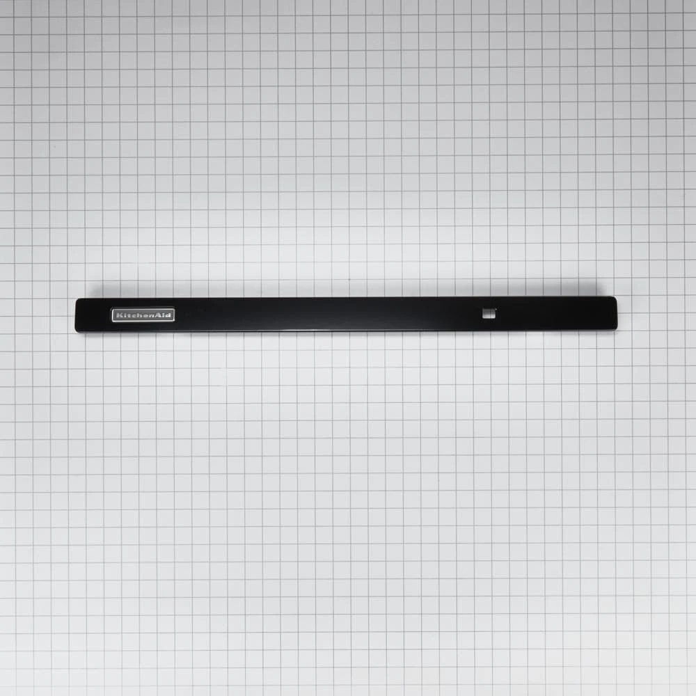 Vent Hood Downdraft Top Trim, Size: 37" L X 3" W, Fits Kxd4630Yss - Black