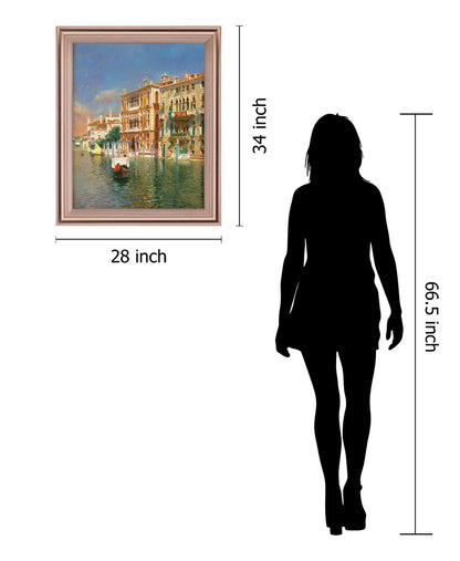 Serenade Reflections - 28" x 34" Framed Wall Art