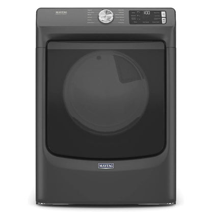 Front Load Electric Dryer With Extra Power And Quick Dry Cycle - 7.3 Cubic Feet - Volcano Black