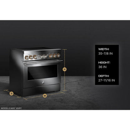 Rise 36" Induction Professional-Style Range