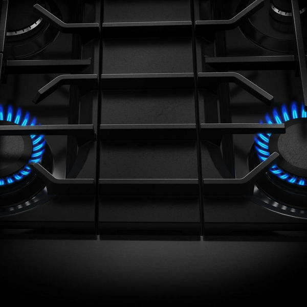 30" 4 Burner Commercial-Style Dual Fuel Range With No Preheat Air Fry Mode - Wildflower