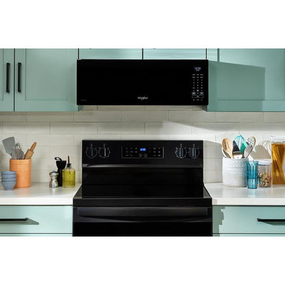1.1 Cu. Ft. Smart Low Profile Microwave Hood Combination With 450 Crm 4-Speed Venting - Black