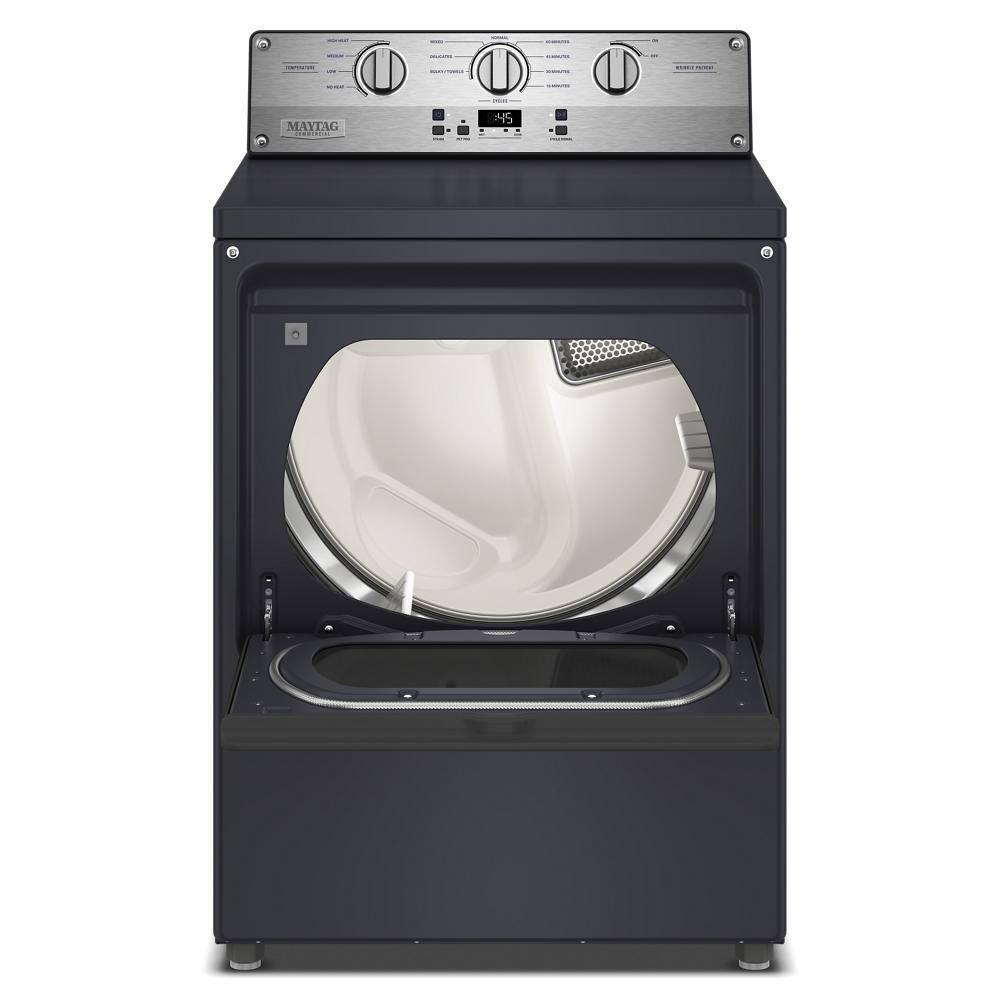 7.5 Cu. Ft. Commercial-Grade Gas Dryer - Midnight Steel