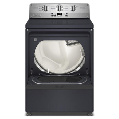 7.5 Cu. Ft. Commercial-Grade Gas Dryer - Midnight Steel