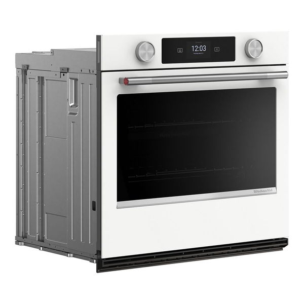 30" Smart Electric Single Wall Oven With Assisted Cooking Modes - White