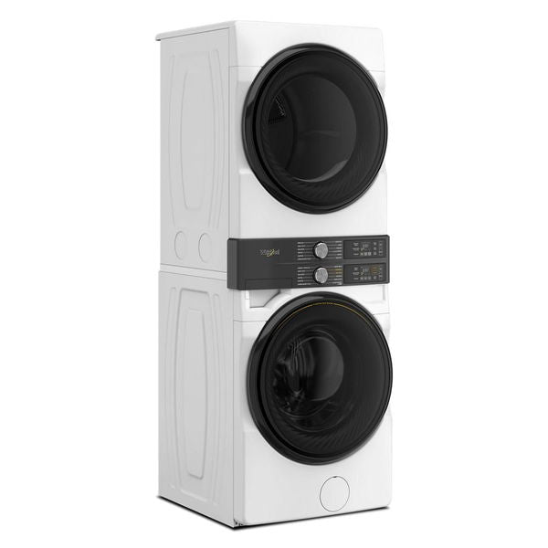 Smart Energy Star Front Load Laundry Tower With Uv Clean Technology & Freshflowtm Vent System 4.5 Cu. Ft. Washer & 7.4 Cu. Ft. Electric Dryer - White
