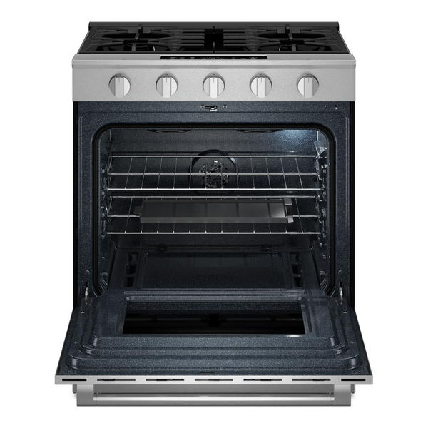 30" Wide Slide-In Gas Range With Grill Mode And No Preheat Air Fry - 5.0 Cu. Ft.