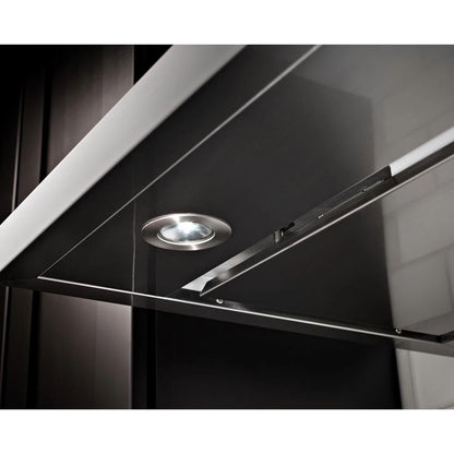 36" Wall-Mount, 3-Speed Canopy Hood, Two LED Task Lights