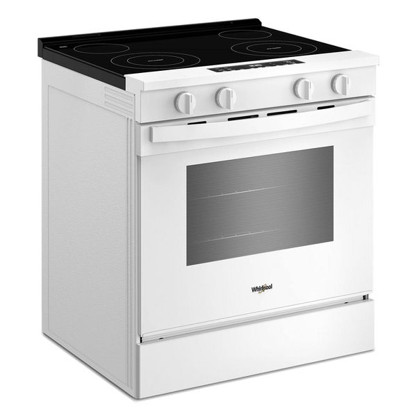 30" Electric Range With No Preheat And Slow Cook Modes - White