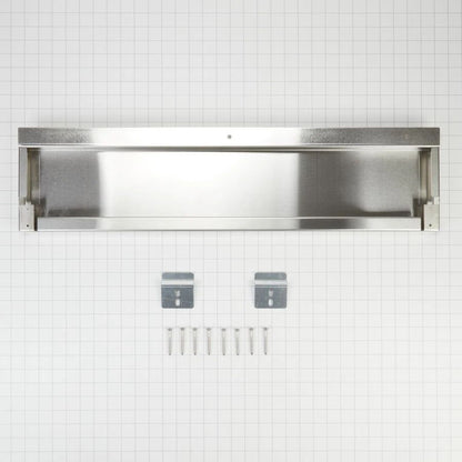 Range Backsplash, Size: 30" W X 6" H - Stainless Steel