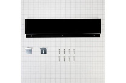 Slide-In Range Backsplash, Size: 6" H - Black