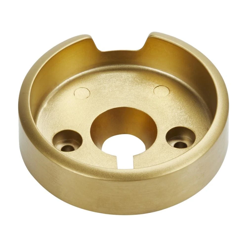 Jennair 3" D Single Bezel For Rise-Style Commercial Range And Rangetop Burner Griddle Knobs For JennAir Ranges - Brass