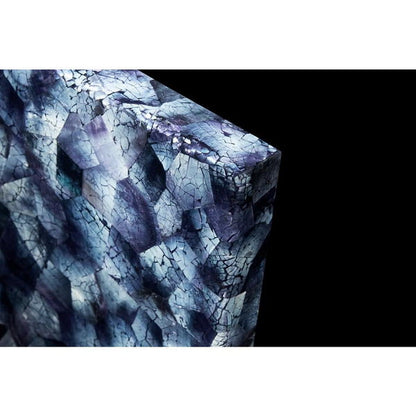 36" Elements Collection Custom Column Panel - Mussel Shell Blue
