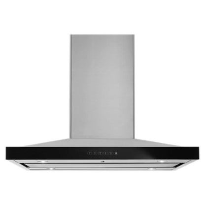 Lustre Stainless 36" Pyramid Style Island Mount Canopy Hood