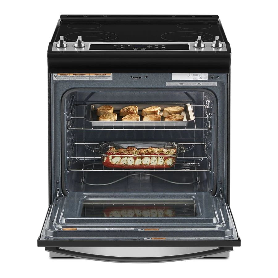 4.8 Cubic Feet Electric Range With Frozen Bake Technology - Stainless Steel