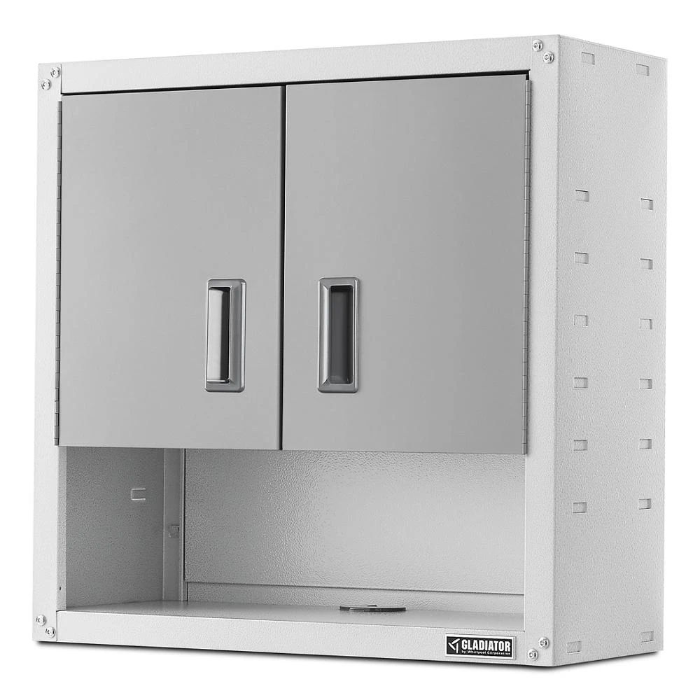 Ready-to-Assemble 3/4 Door Wall GearBox - Gray Slate