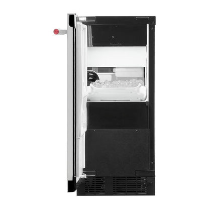 15'' Automatic Ice Maker With Printshield Finish, Built-In Drain Pump System