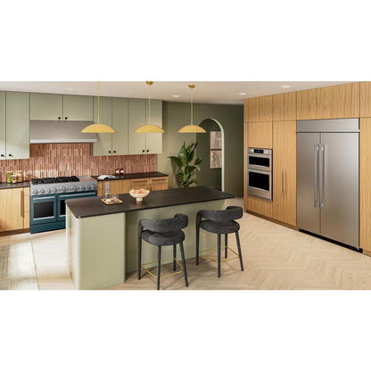 48" Built-In Side-By-Side Refrigerator With Platinum Interior