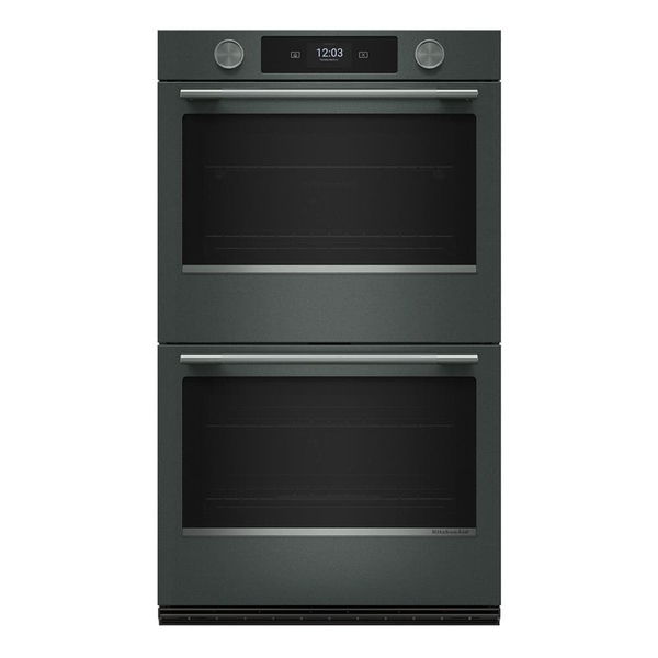 30" Smart Electric Double Wall Oven With Assisted Cooking Modes - Juniper
