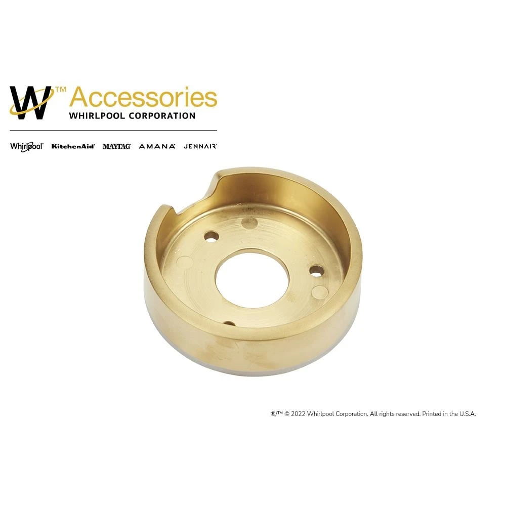 Jennair Single Bezel For Rise-Style Commercial Range And Rangetop Griddle Knobs - Brass