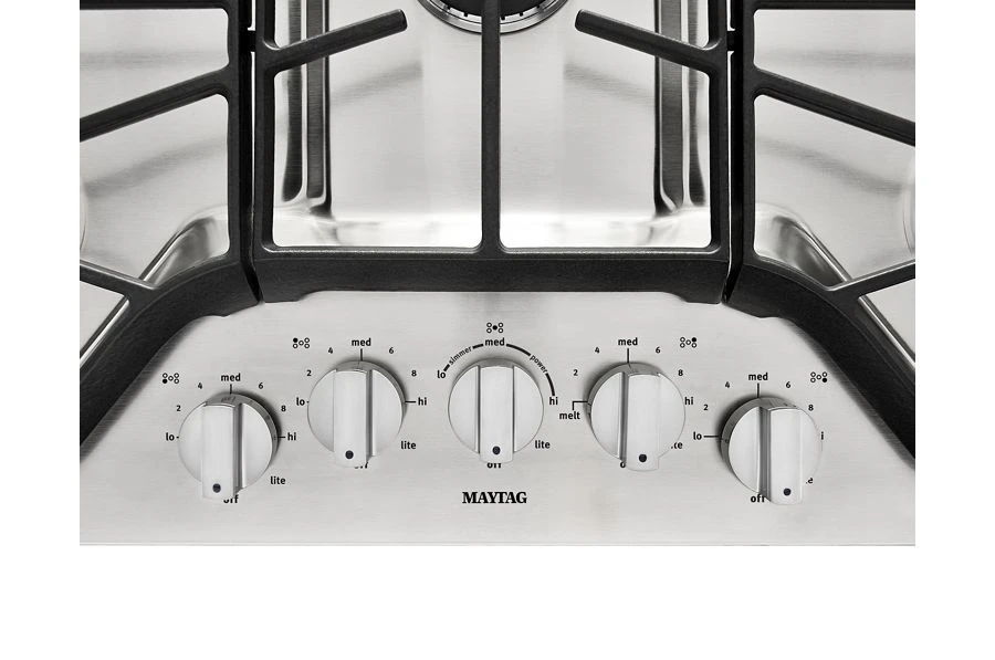 36" Wide Gas Cooktop With DuraGuard Protective Finish