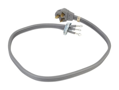 Electric Range Power Cord - Gray